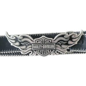 Harley-Davidson Flame Wings Belt Buckle